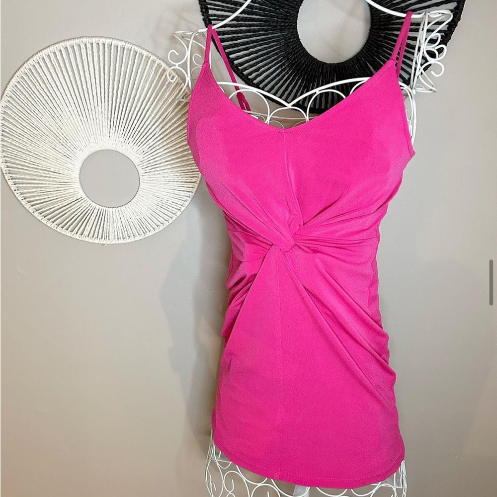 Pink stretchy dress